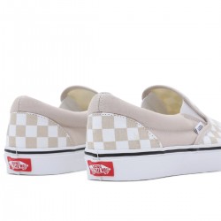 VANS Classic Slip-On Color Theory Checkerboard French Oak shoes