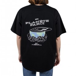 FARCI T-shirt noir Planete...