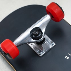 Globe G1 Full On Skateboard 7,75'' part street Rollbrett Redline schwarz rot 
