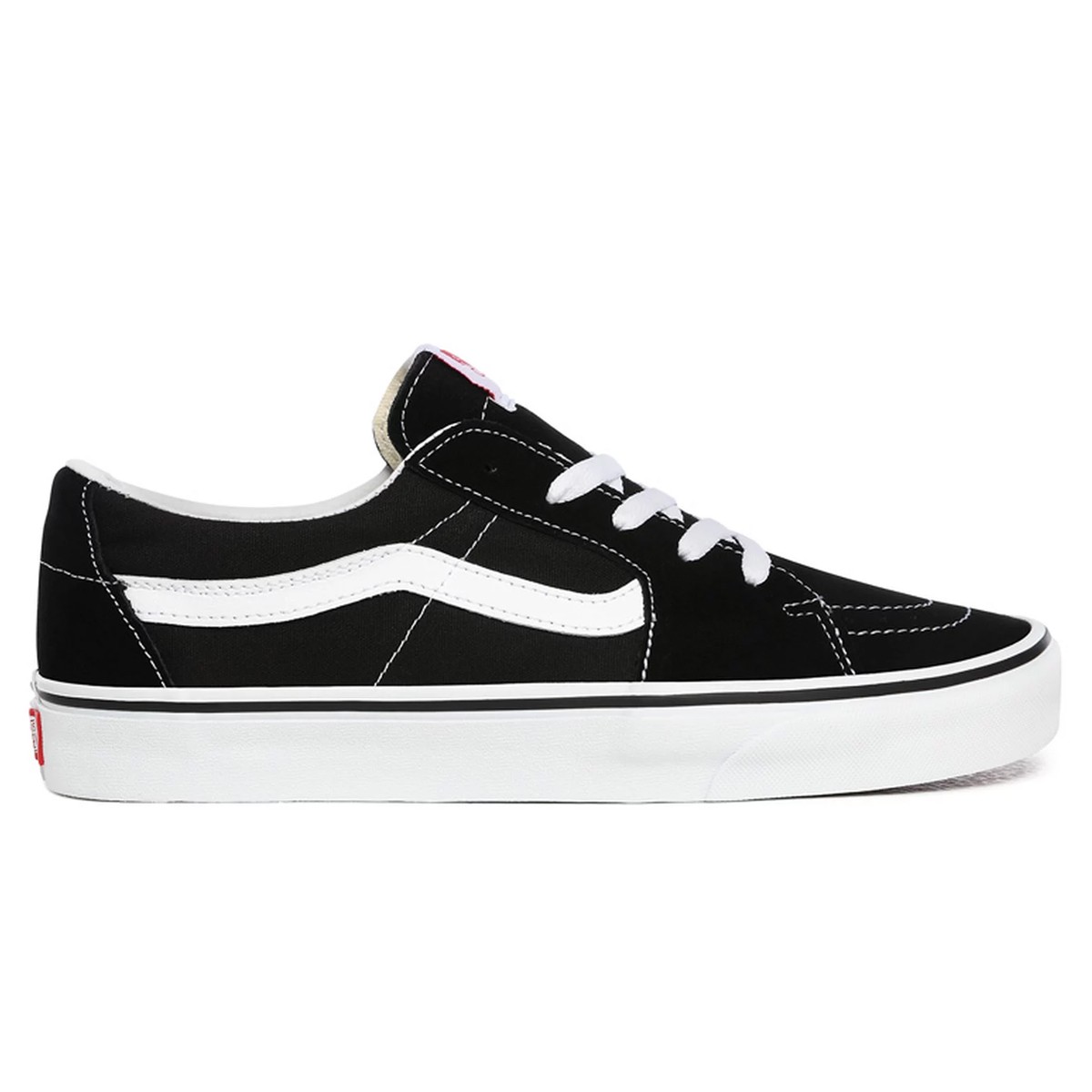 romantisch In Beoefend VANS “SK8-Low” black-True white low top skate shoes