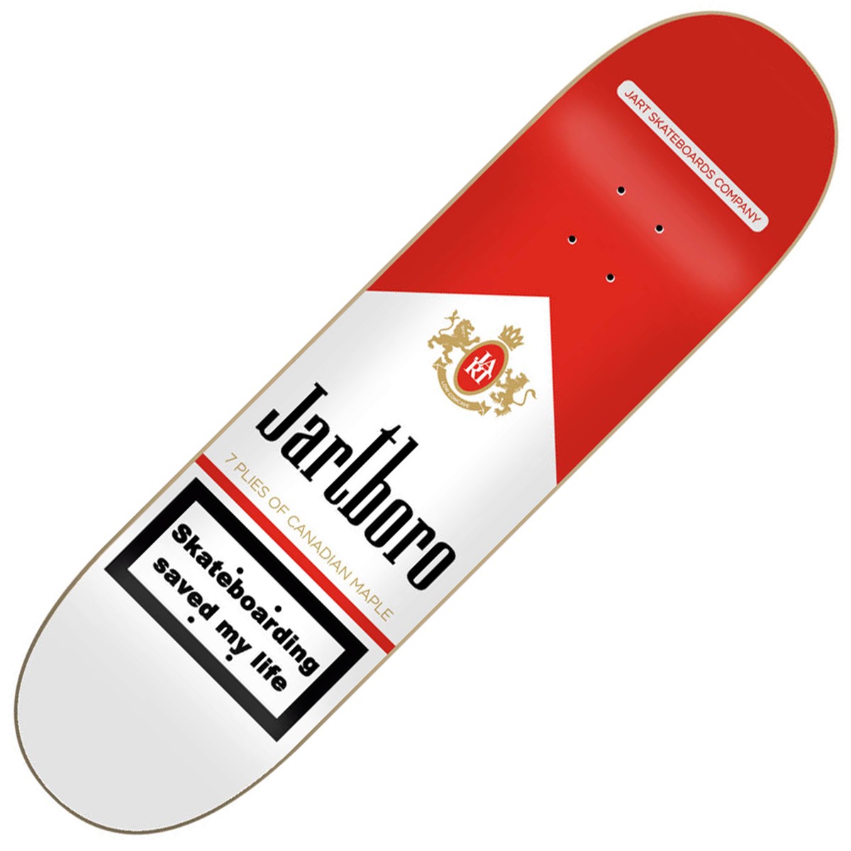 uitbreiden composiet Reinig de vloer JART “Life” Jartboro skateboard deck 8 inches